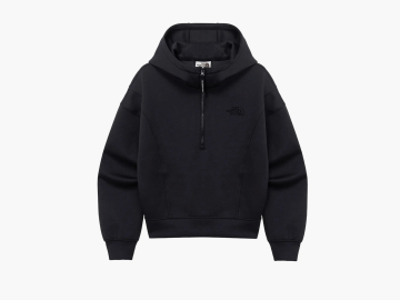 The North Face White Label Smoove Hoodie Pullover Black  The North Face White Label Smoove Hoodie Pullover Black