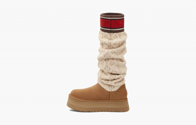 Wmns Classic Sweater Letter Tall 'Chestnut' - 6 US Wmns Classic Sweater Letter Tall 'Chestnut' - 6 US