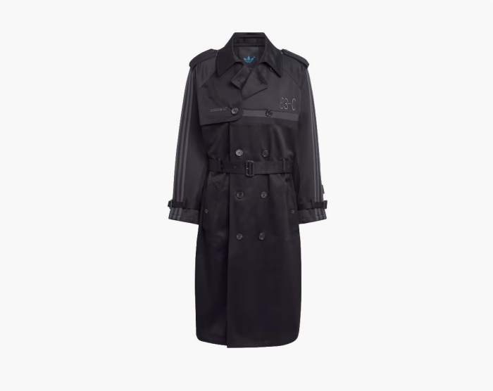 Adidas Originals 83-C Trench Coat Black  Adidas Originals 83-C Trench Coat Black
