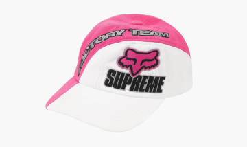 Supreme x Fox Racing 6-Panel White 