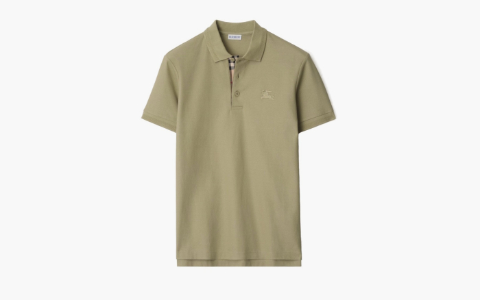 Burberry Cotton Polo Shirt  "Skylark" 