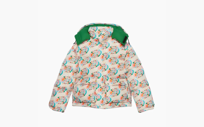 Gucci x The North Face Down Jacket Multicolor/Ivory  Gucci x The North Face Down Jacket Multicolor/Ivory