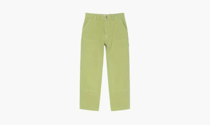 Stussy Canvas Work Pants Green  Stussy Canvas Work Pants Green