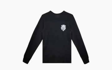 Chrome Hearts Dagger Long-Sleeve Thermal T-Shirt Black 
