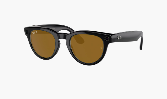 Ray-Ban Meta Headliner Matte Black/Brown  Ray-Ban Meta Headliner Matte Black/Brown