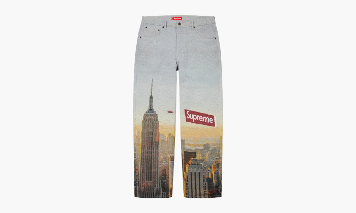 Supreme Aerial Tapestry Regular Jean Multicolor  Supreme Aerial Tapestry Regular Jean Multicolor