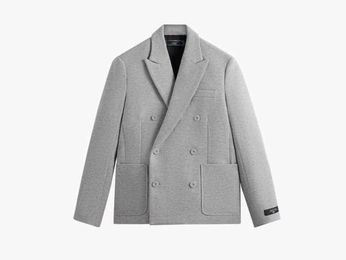 Kith Felted Jersey Julius Blazer Heather Grey  Kith Felted Jersey Julius Blazer Heather Grey