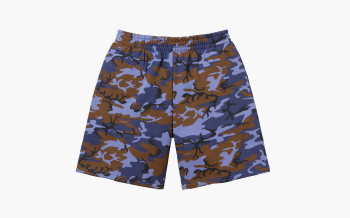 Supreme Small Box Sweatshort  "Blue Camo" 
