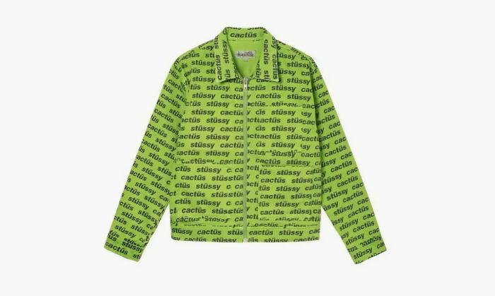 Stussy X Cpfm Zip Work Jacket Green 