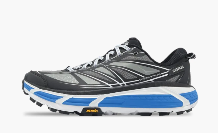 Hoka Mafate Speed 2 Black White Blue 