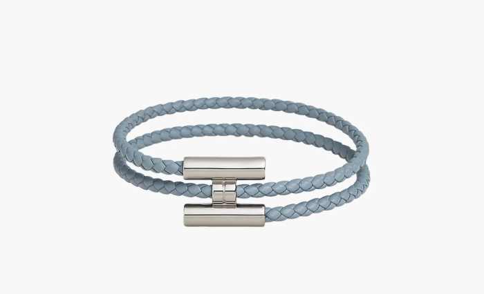 Hermès Tournis Tresse bracelet Blue  Hermès Tournis Tresse bracelet Blue