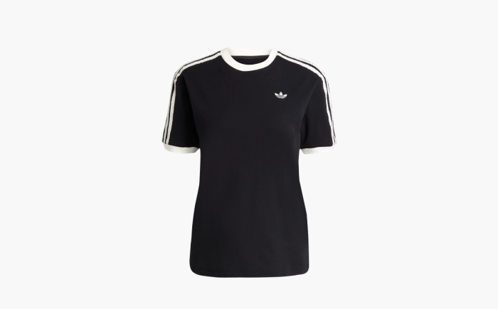 Adidas Originals Ruffle 3-Stripes Tee WMNS "Black" 