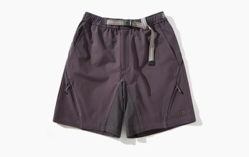 Nothomme Waterproof Outdoor Hiking Camping Beach Casual Shorts Purple 