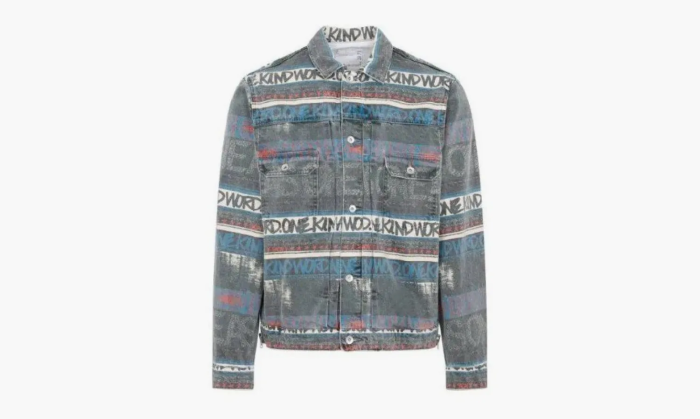 Sacai Ss23 Eric Haze Denim Jacket  Sacai Ss23 Eric Haze Denim Jacket
