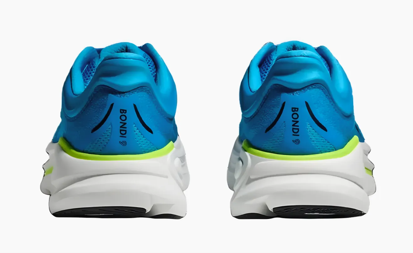 Hoka Bondi 9 Blue 2E Width