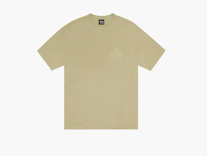 Stussy Beach House Tee Pigment Dyed Elm  Stussy Beach House Tee Pigment Dyed Elm