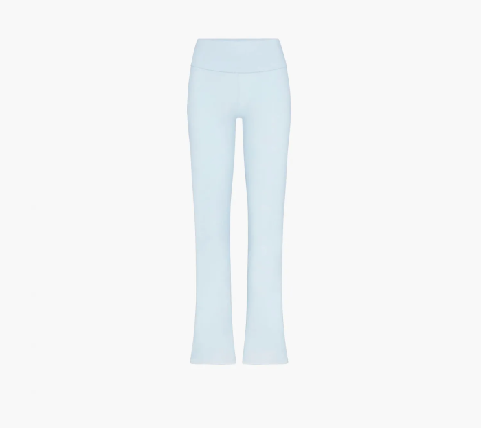 Skims Cotton Jersey Foldover Pant Opal  Skims Cotton Jersey Foldover Pant Opal