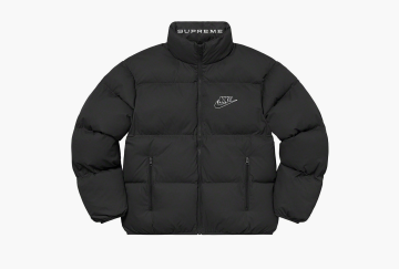 Supreme x Nike Reversible Puffy Jacket Black 