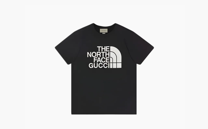Gucci x The North Face T-shirt Black/White  Gucci x The North Face T-shirt Black/White