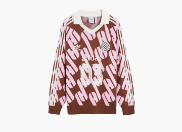 Adidas Adicolor Blokecore Polo Preloved Brown / True Pink 