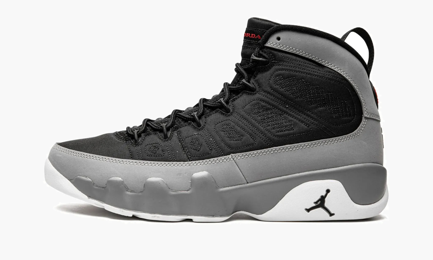 Jordan retro 9 grey and black on sale