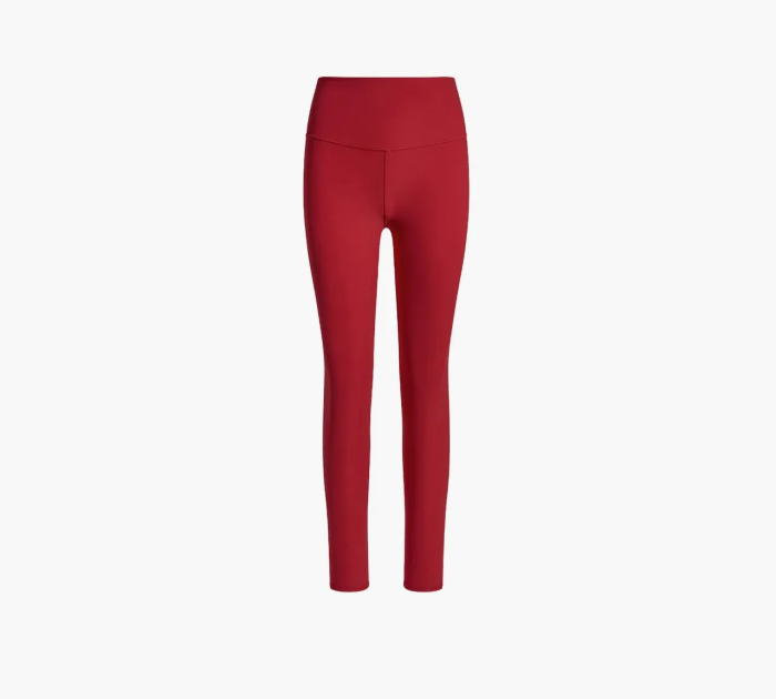 Alo Yoga Alosoft High-Waist 7/8 Highlight Legging Bold Red  Alo Yoga Alosoft High-Waist 7/8 Highlight Legging Bold Red