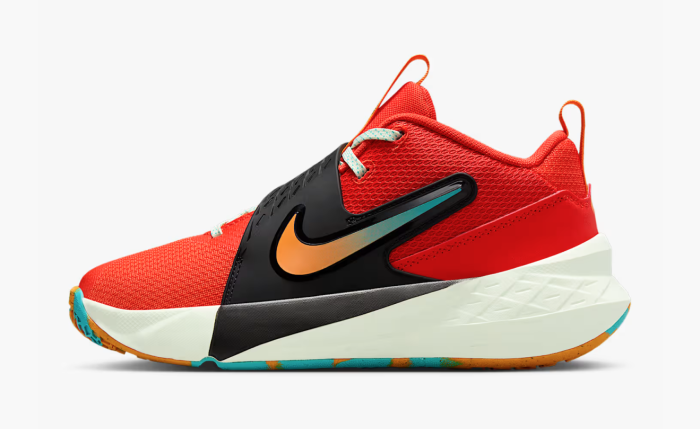 Nike Team Hustle D12 GS "Picante Red" 
