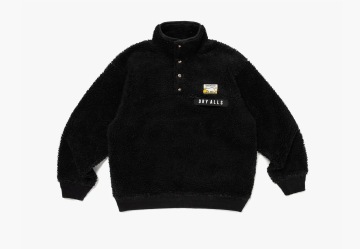 Human Made Boa Fleece Pullover Black 