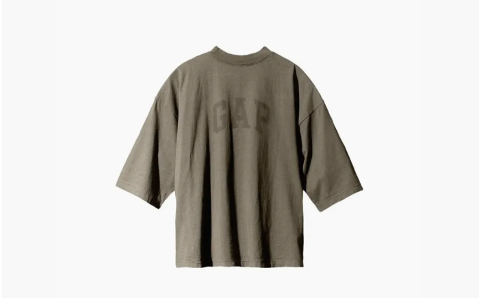 YEEZY x Gap X Balenciaga Sleeve Tee T Shirt Unisex Beige Umber 