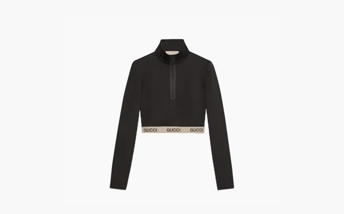 Gucci x The North Face Cropped Top Black  Gucci x The North Face Cropped Top Black