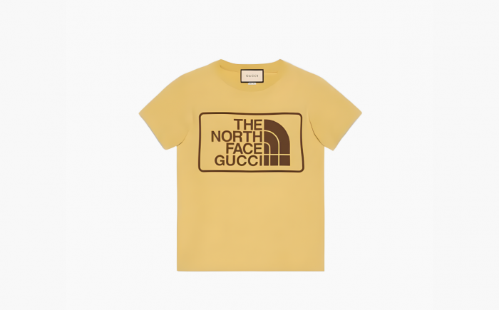 Men's Gucci x THE NORTH FACE Crossover SS21 "Light Yellow" 