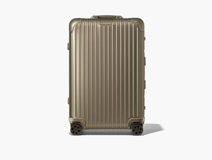 Rimowa Original Check-in M Aluminium Suitcase Titanium (60 L)  Rimowa Original Check-in M Aluminium Suitcase Titanium (60 L)