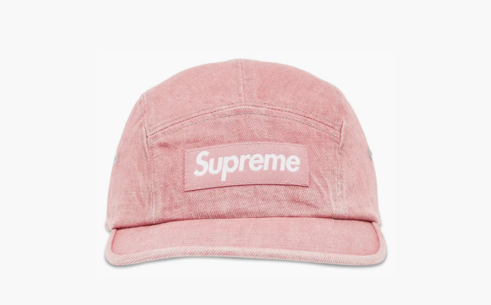 Supreme Denim Camp Cap "Pink" 