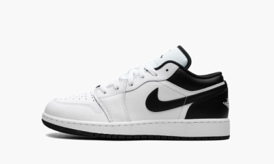 Air Jordan 1 Low GS "WHITE BLACK" - 4Y