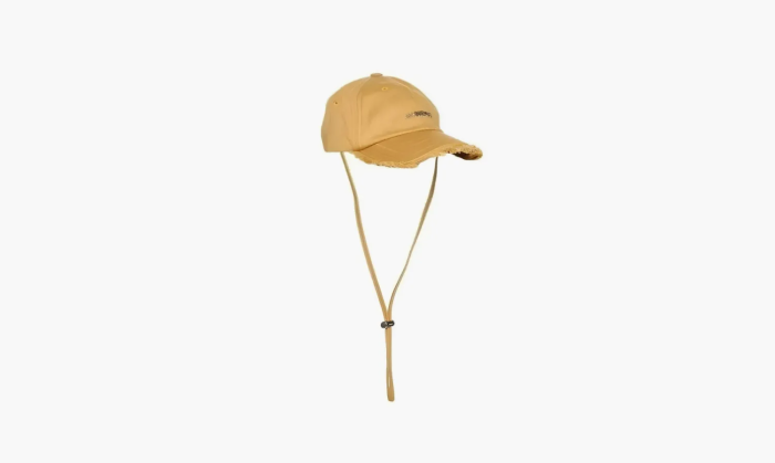 Jacquemus Baseball Cap Fur Yellow 