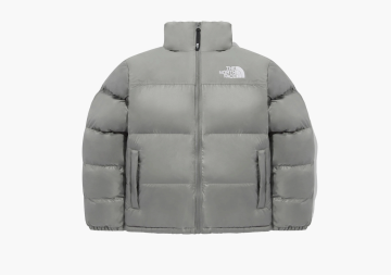 The North Face Nuptse On Ball Jacket Gray 