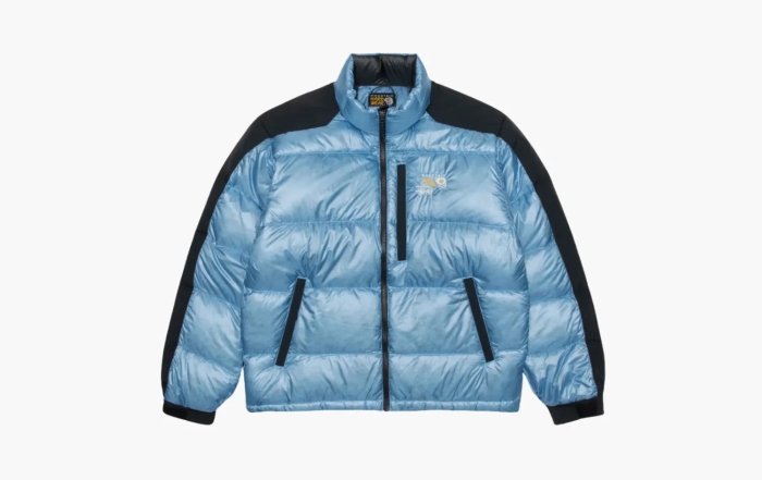 Stussy x Mountain Hardwear Subzero Down Jacket Nitric Blue Black 