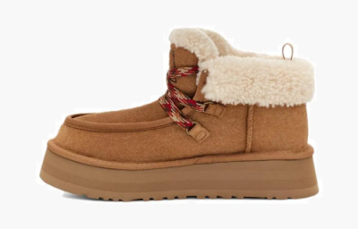UGG Funkarra Cabin Cuff Boot Chestnut (Women's) - 6 US UGG Funkarra Cabin Cuff Boot Chestnut (Women's) - 6 US