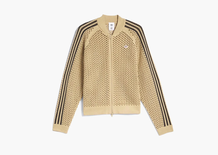 Adidas Originals x Clot Crochet Track Top Beige Tone 