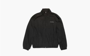 Acne Studios Logo Zipper Jacket Black 
