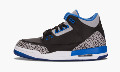 AIr Jordan 3 Retro BG "Sport Blue" - 4Y