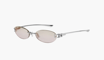 Gentle Monster Musubi 02(BRG) Sunglasses Silver / Brown 