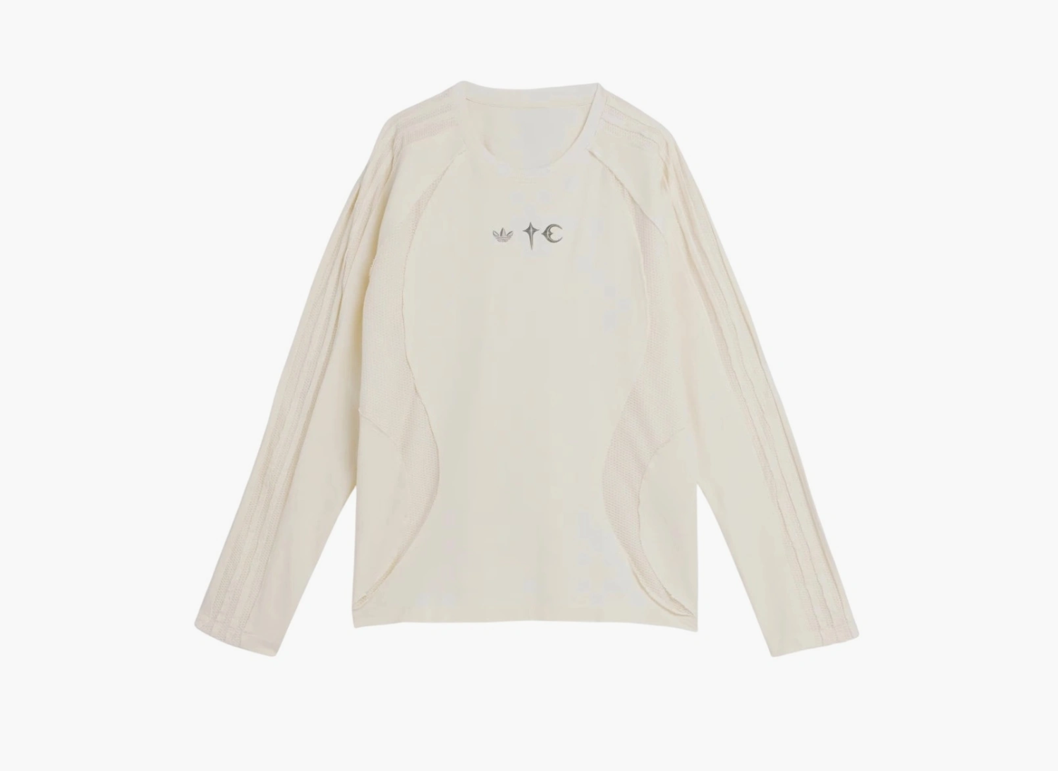 Adidas Originals x Thug Club Teamgeist T-Shirt Long Sleeve Cream White  Adidas Originals x Thug Club Teamgeist T-Shirt Long Sleeve Cream White