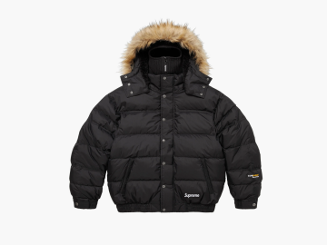 Supreme Facemask 700-Fill Down Puffer Jacket Black 