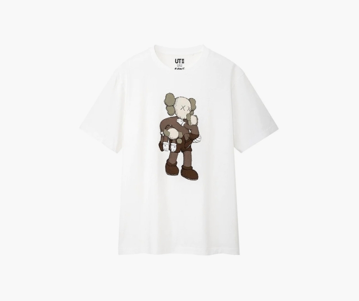 Kaws x Uniqlo T-Shirt "Clean Slate Tee" White (Футболки) фото - UQ422019000