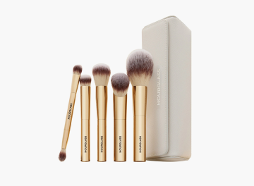 Hourglass Face and Eye Travel Brush Set 