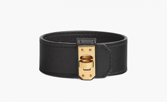 Hermès Mini Constance bracelet "Black" 