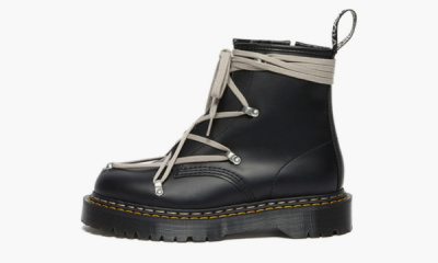 Rick Owens X Dr. Martens 1460 Bex Leather Boot "Black" - 6 US