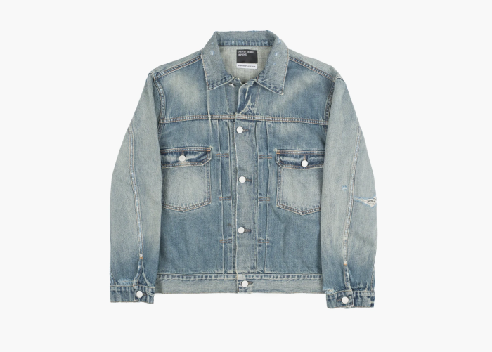 Enfants Riches Deprimes Type Deux Denim Jacket Blue  Enfants Riches Deprimes Type Deux Denim Jacket Blue