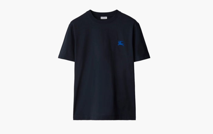 Burberry Cotton T-shirt  "Navy" 
